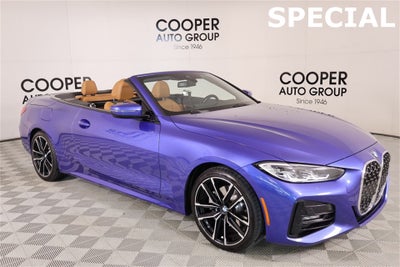 2024 BMW 4 Series 430i xDrive M Sport Convertible