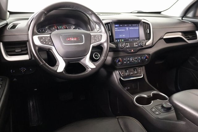 Used 2021 GMC Terrain SLT with VIN 3GKALPEV7ML371176 for sale in Yukon, OK