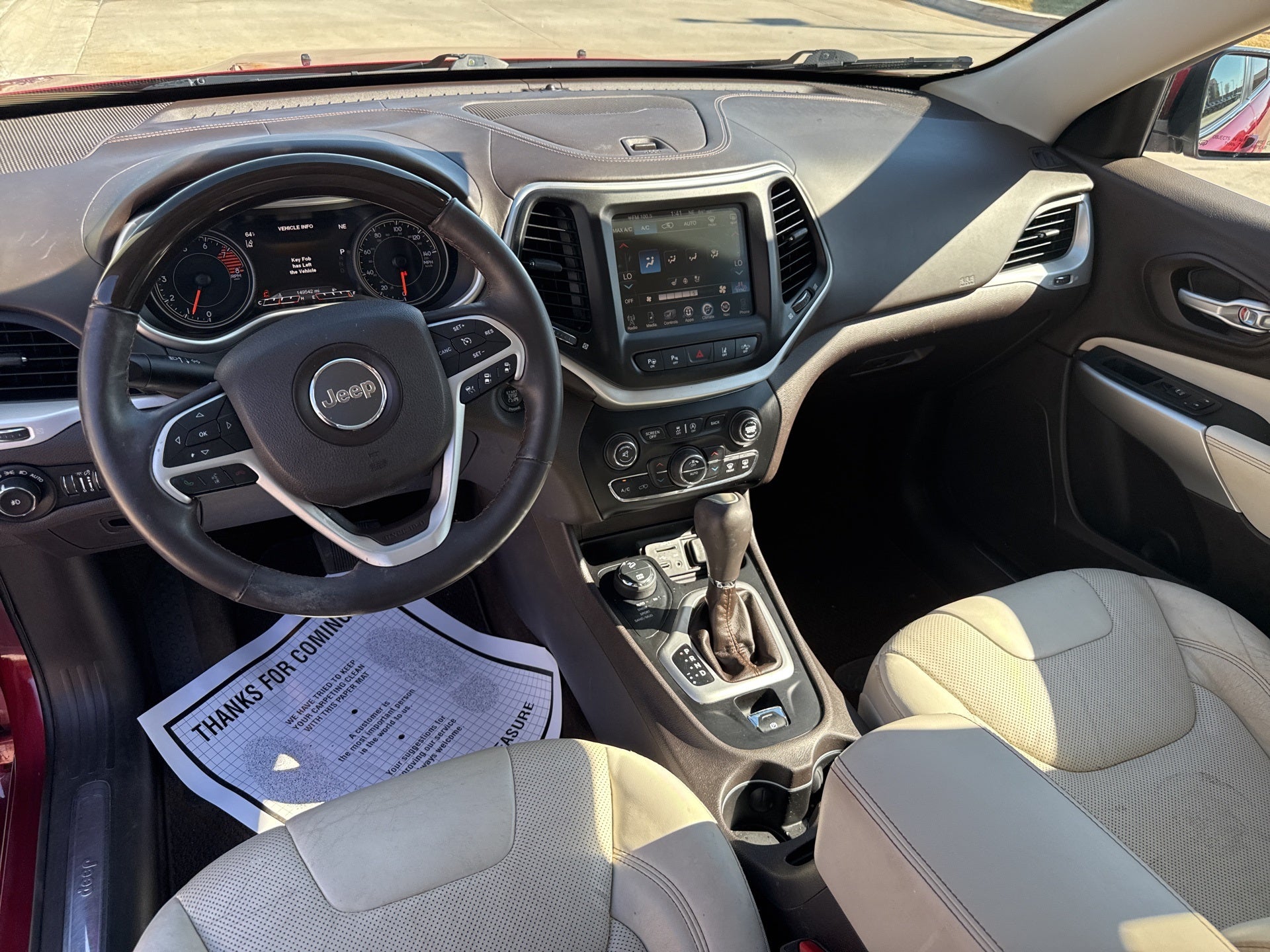 2016 Jeep Cherokee Overland